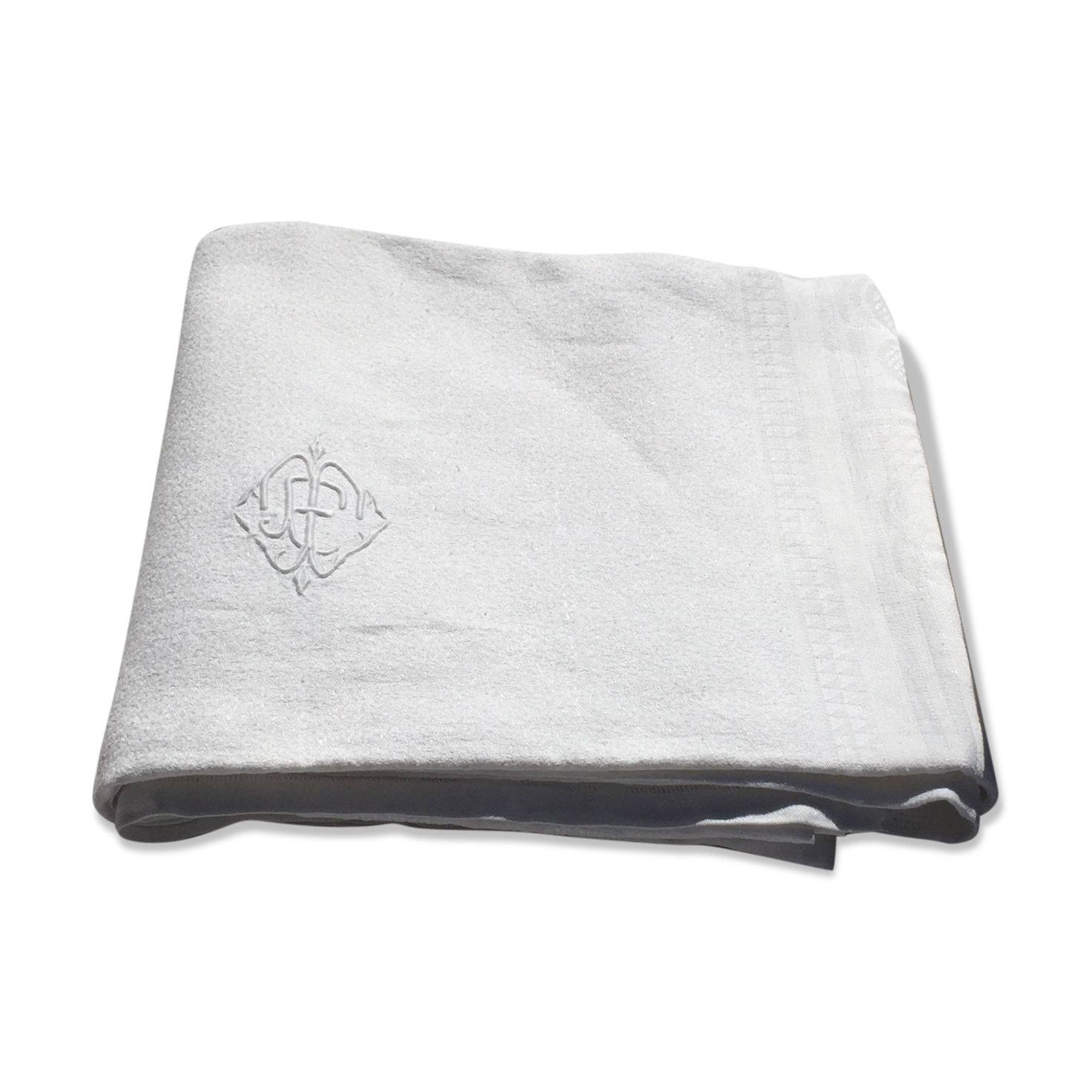 Tablecloth monogramee