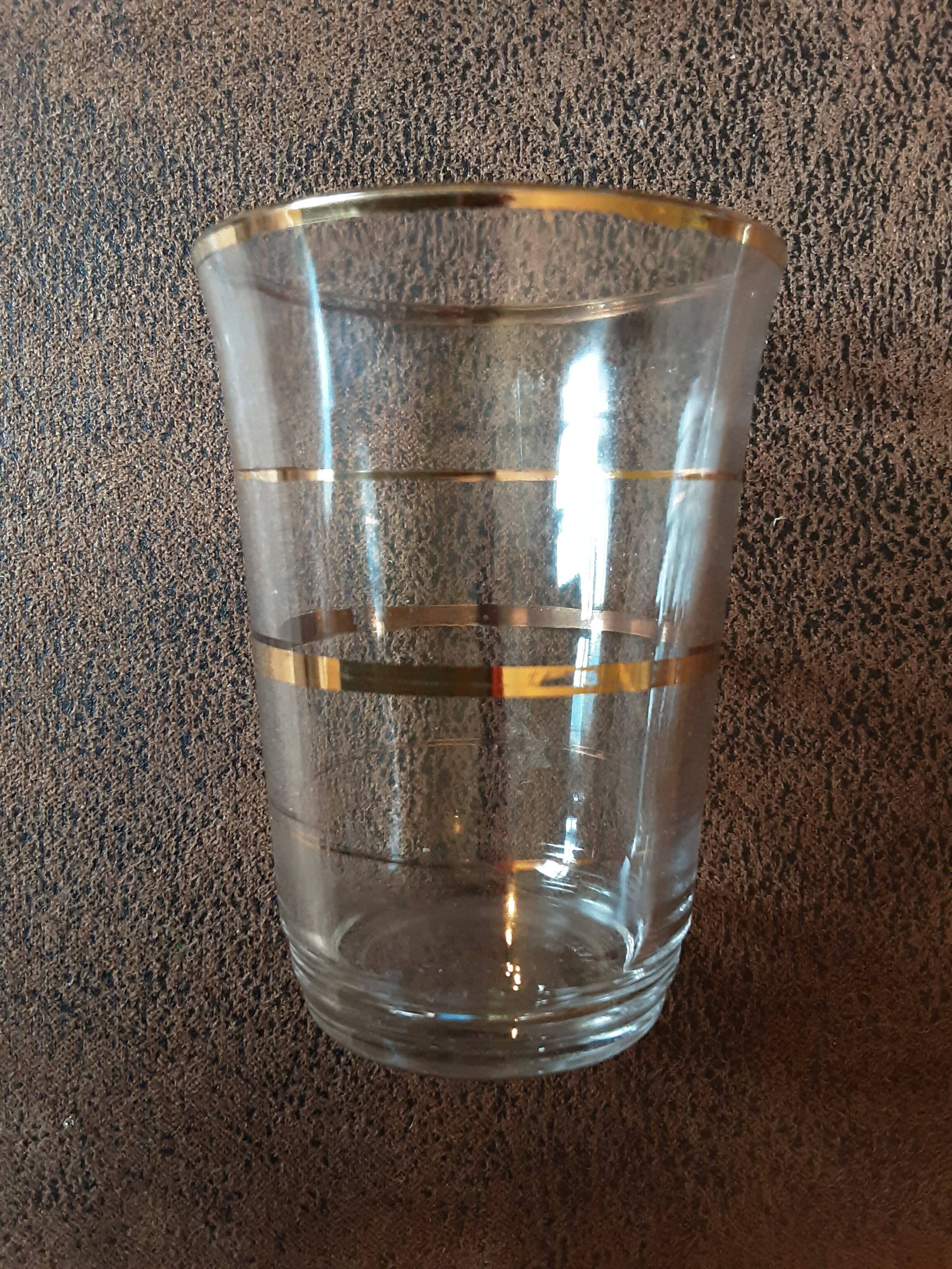 Set of 5 vintage glasses