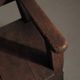 Wooden chest bench from Auvergne, 19th century