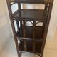 Vintage rattan shelf
