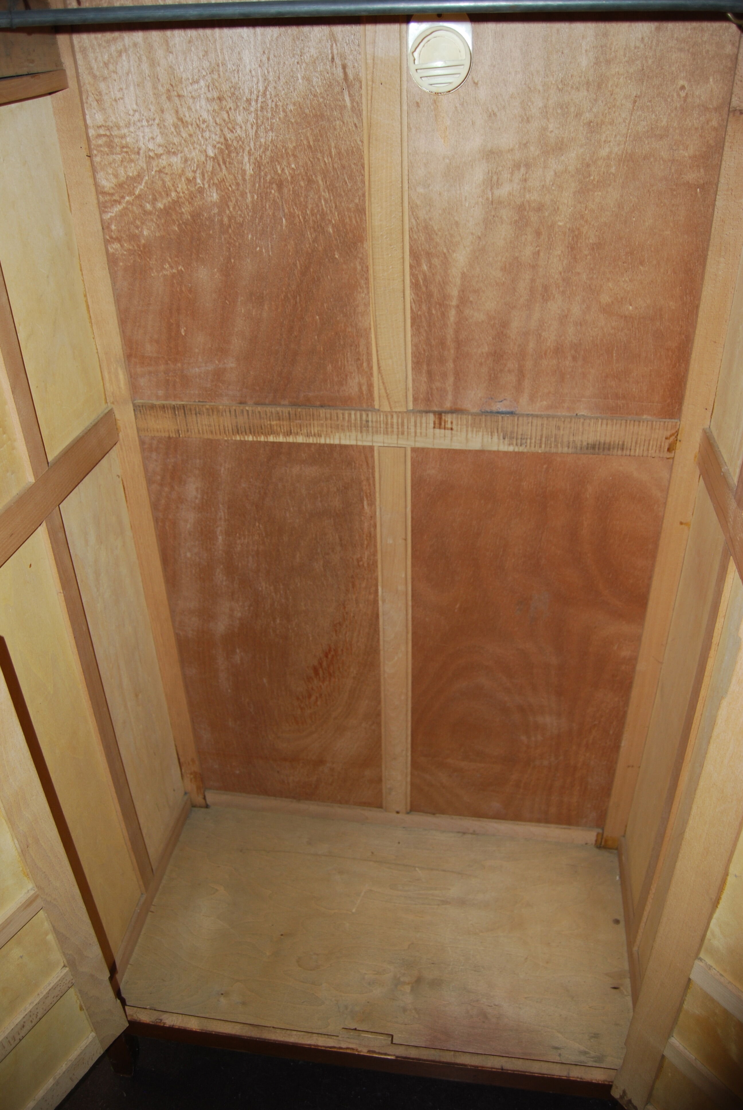 Parisian wardrobe with closet