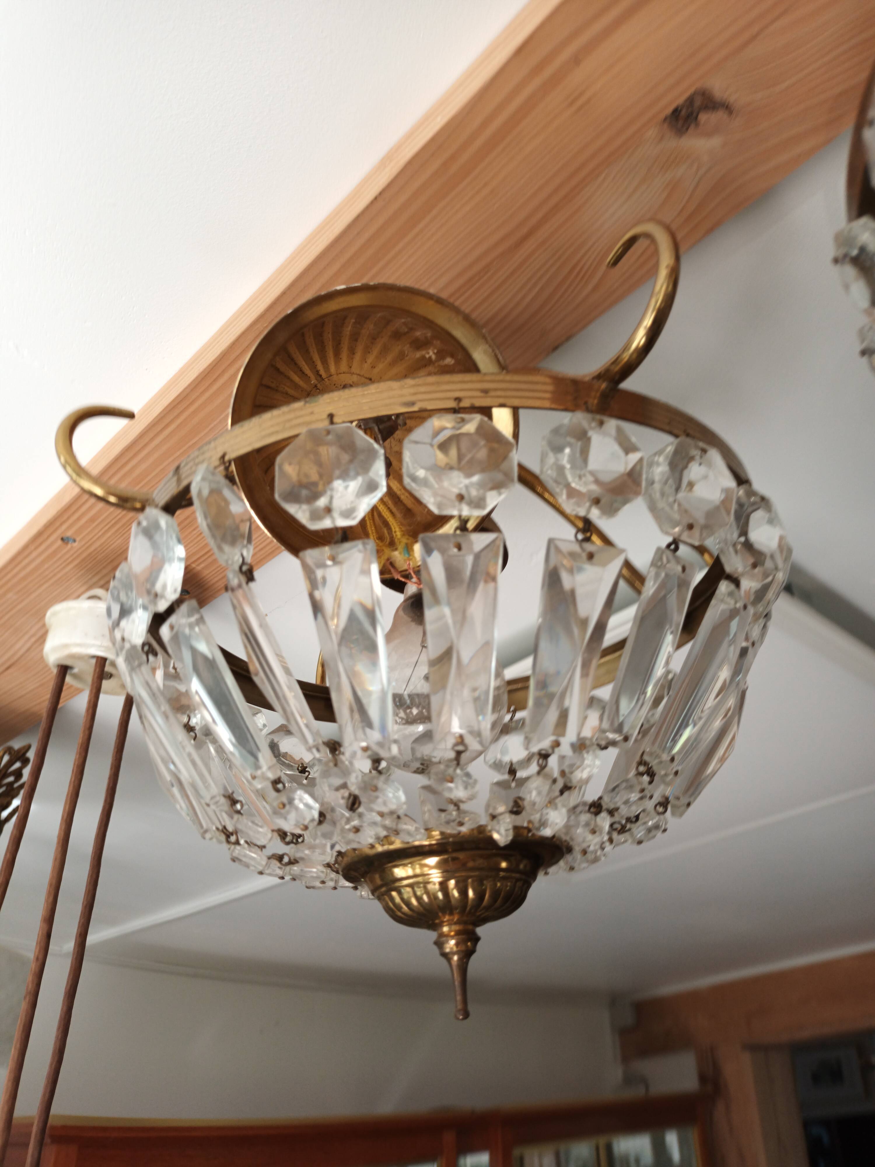 Chandelier pampilles XW th