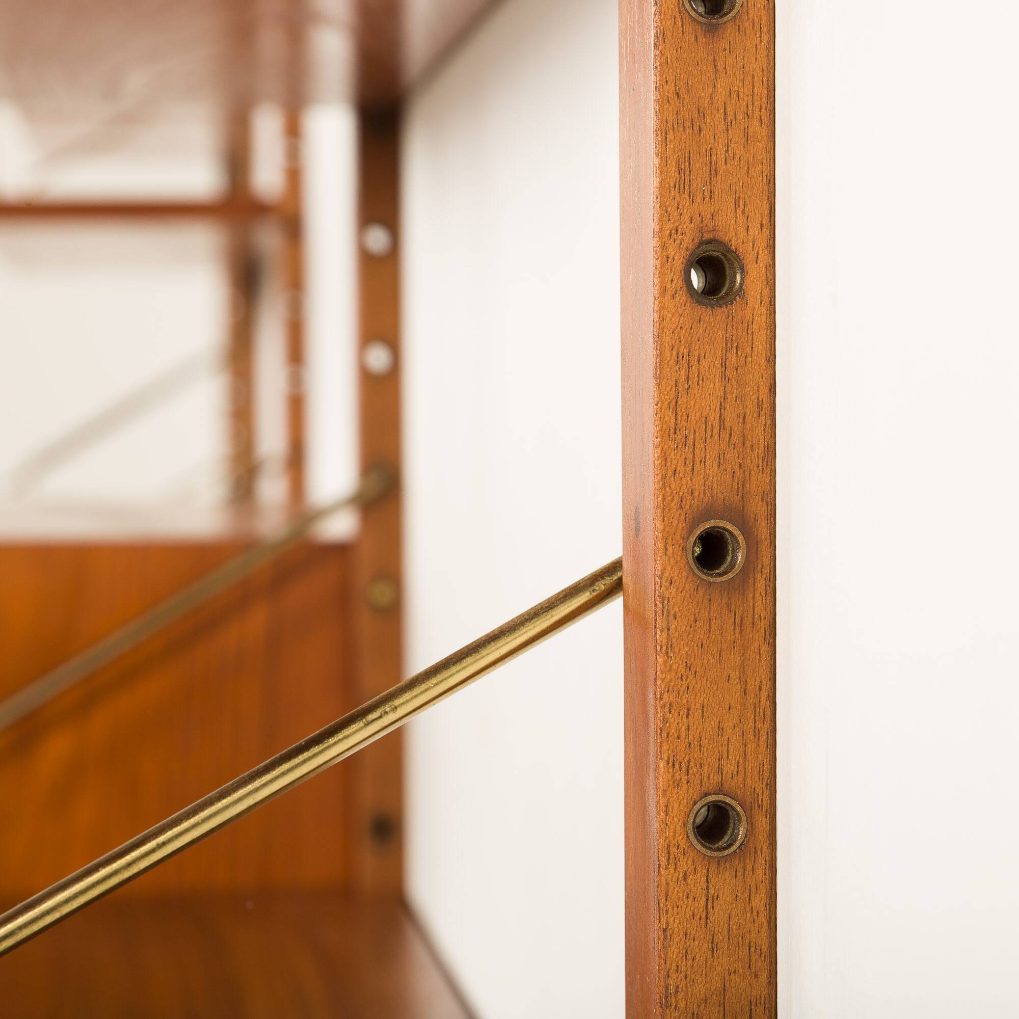 Poul Cadovius 4 bay teak Wall unit, 1960s