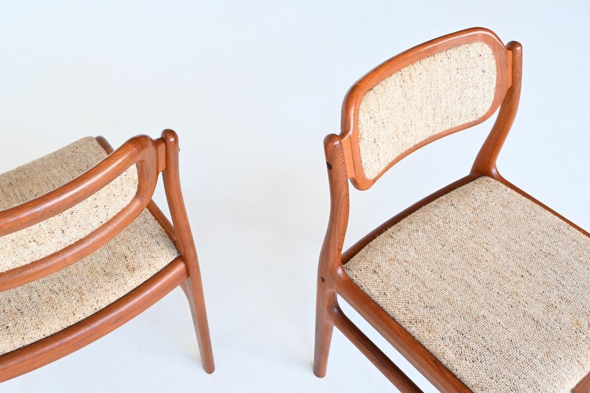 Set de 6 chaises Johannes Andersen Danemark 1960