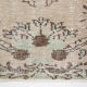 4x7 classic floral vintage tapis rug, 211x125cm