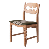 Oak razor danish mid-century dining chairs