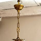 Chandelier with tassels