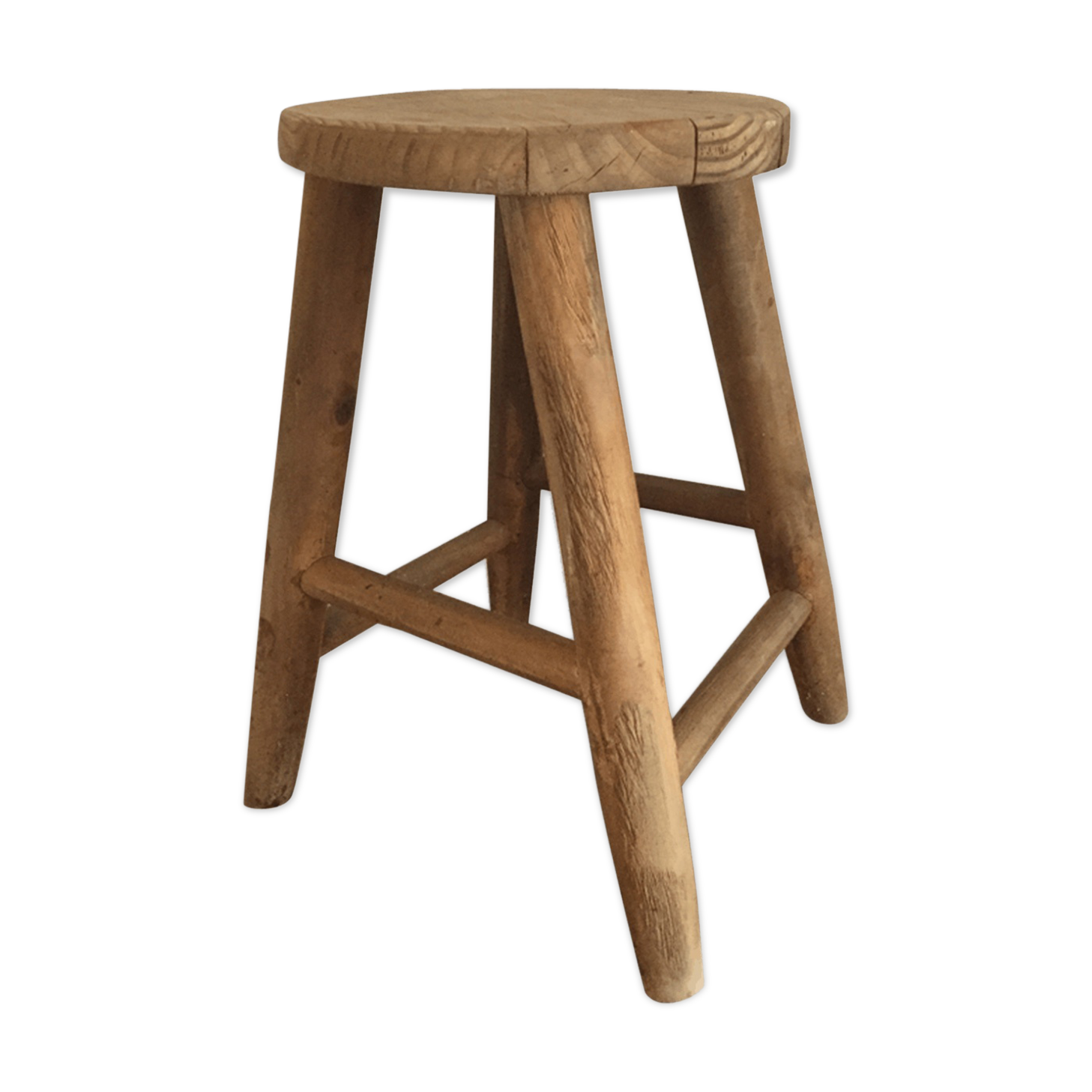 Tabouret vintage scandinave enfant