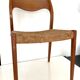 Pair of chairs model 75, by designer Niels Otto Moller (50s)