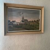 Oil painting on canvas