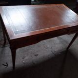Leather top desk