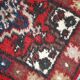 Tapis Vintage Hamadan en Laine, Années 1970, Élégance Authentique