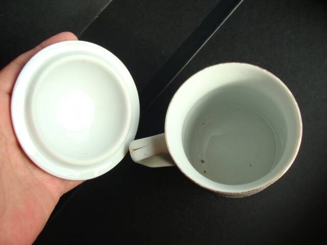 Vintage covered teacup