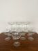 Set 12 coupes champagne « arabesque » verre