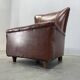 1950s Italian Mid Century Leatherette Lounge Chair