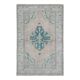 Vintage Turkish Oushak rug 175x258 cm
