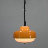 Mid Century Adjustable Pendant Meblo, Harvey Guzzini, Italy, 1970s