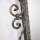 Ornamental wrought iron mirror MOKO Prague, Czechoslovakia, mid-20th century