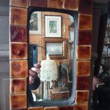 Large Mithé ceramic mirror