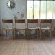 4 chaises Consorzio Sedi Friuli