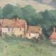 Signed landscape painting