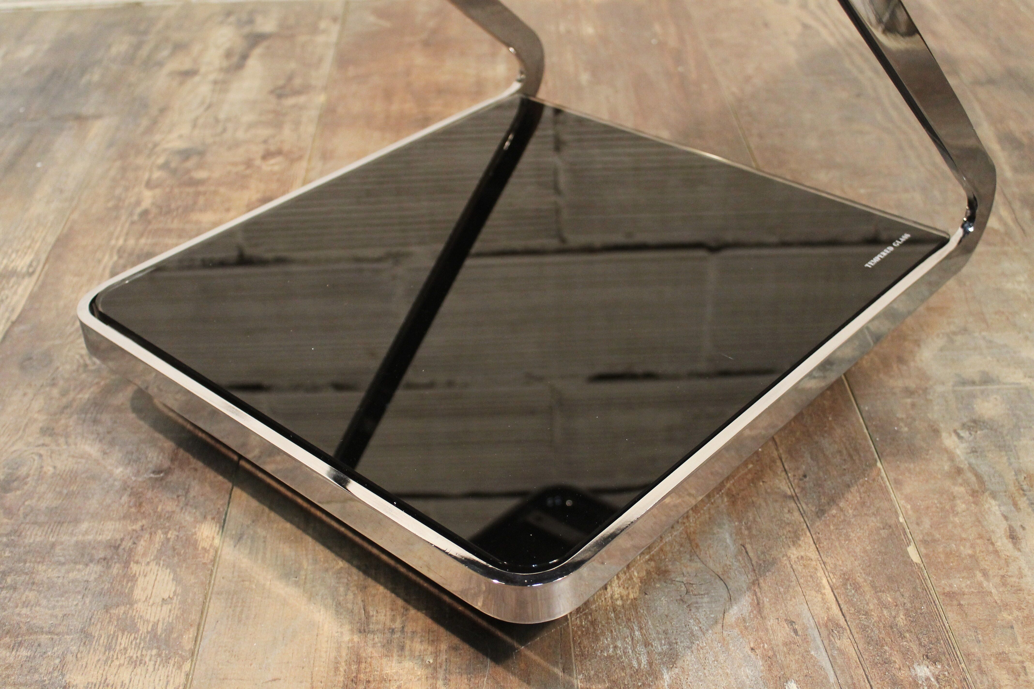 Design harness metal & glass 70s