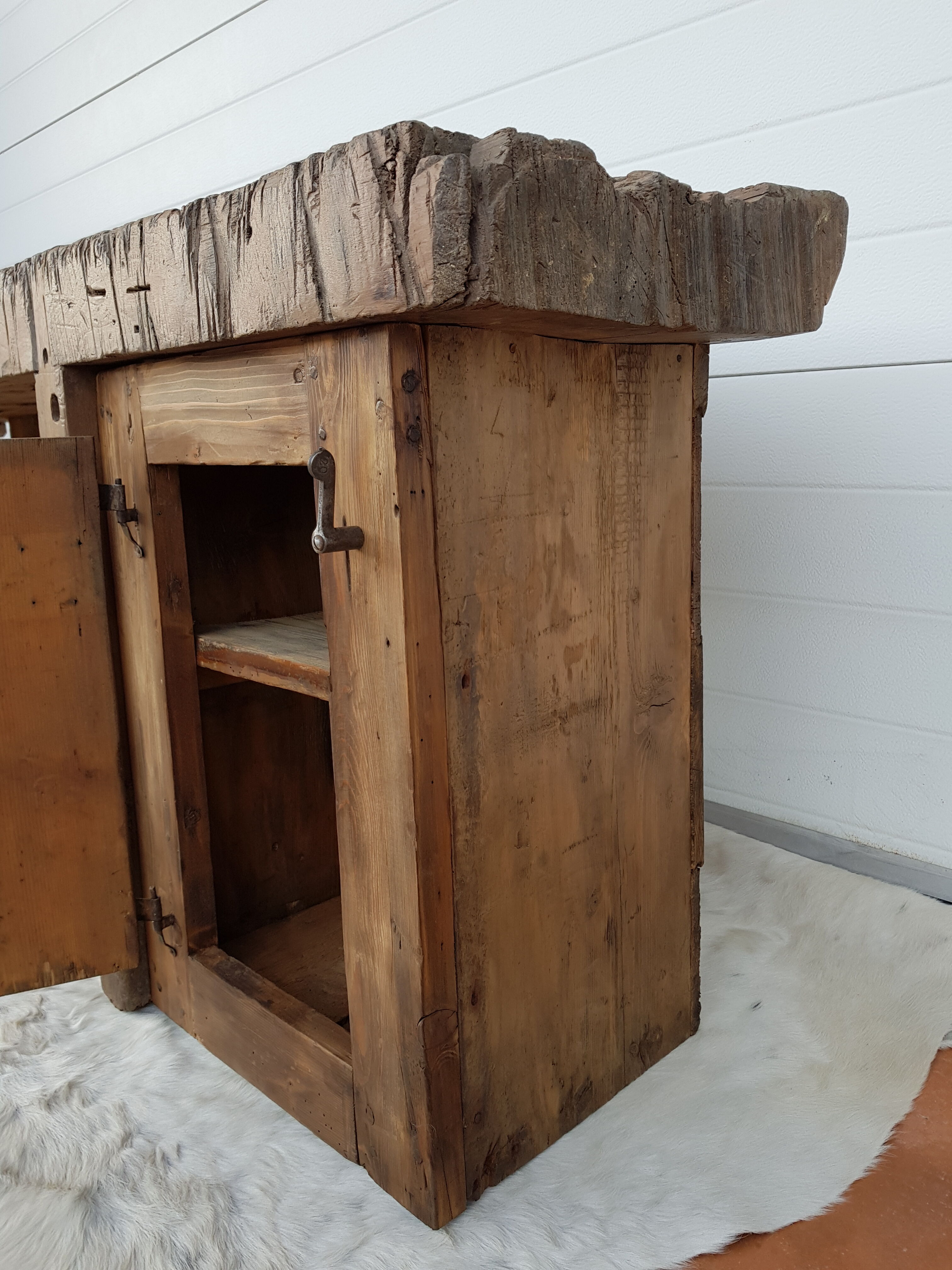 Farm workbench 19th century