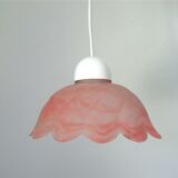 Glass hanging lamp