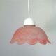 Glass hanging lamp