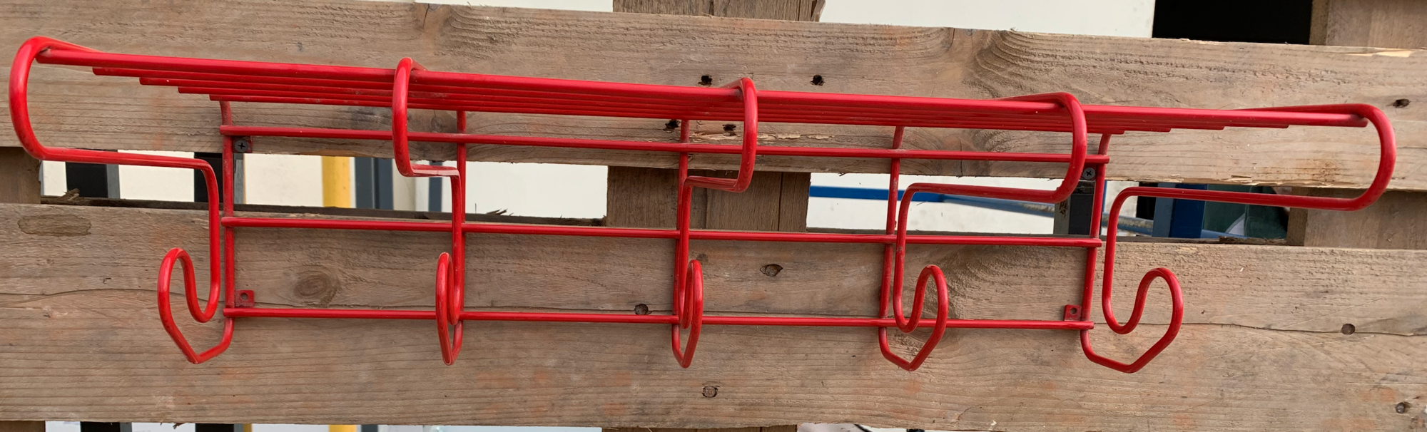 Ikea frän mid-century wall-mounted coat rack 90s