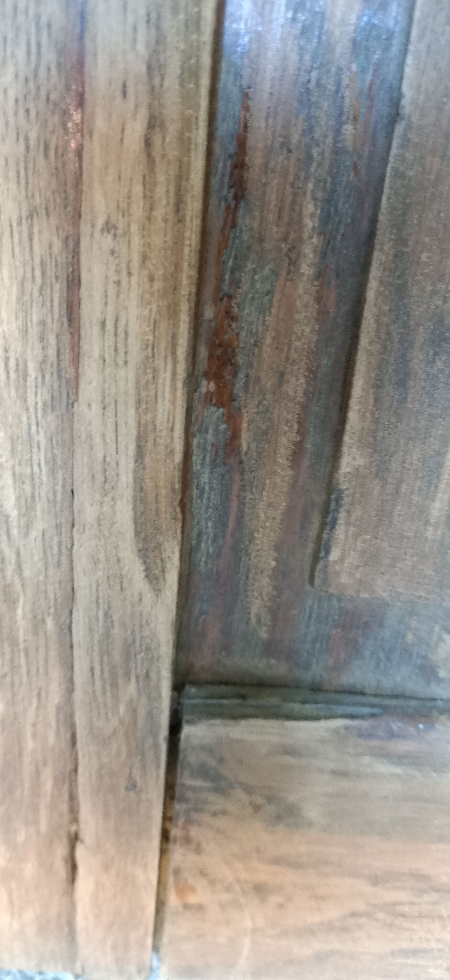 2 antique closet doors