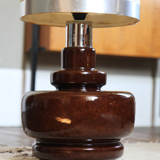 Ceramic lamp of the 1970s - H119