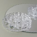 Set of 2 Arques crystal bottle coasters