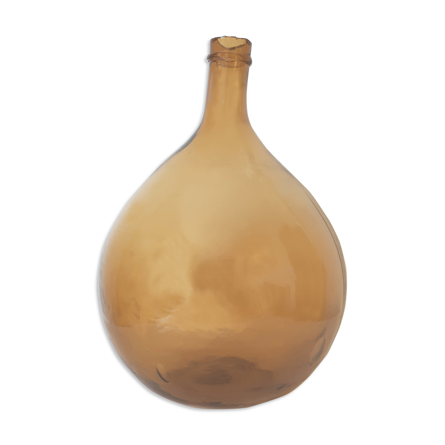 Demijohn 6 litres yellow ochre
