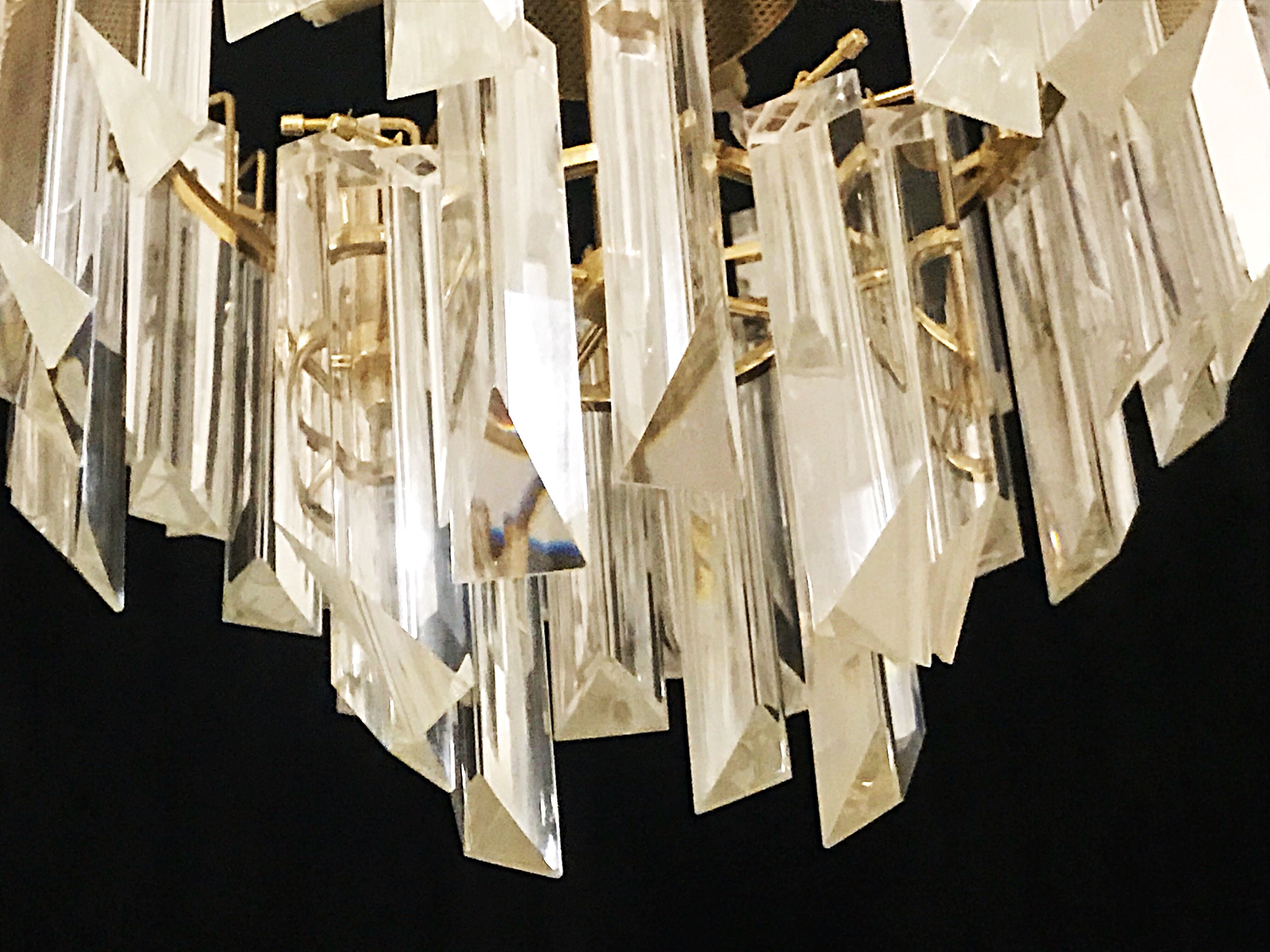 Chandelier 3 levels of crystal Paolo Venini