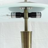Lloytron metal and glass desk lamp