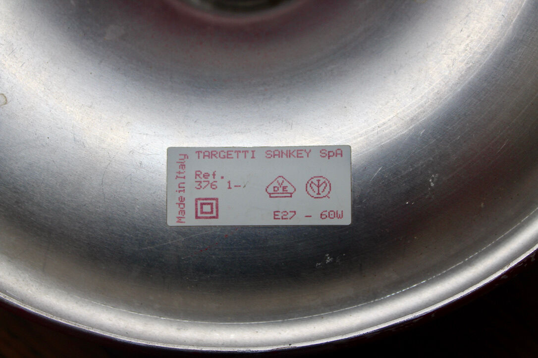 Vintage wall or ceiling lamp, Targetti Sankey, 1970s