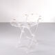 Lucite tray table, france, 1970s