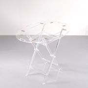 Table lucite, France, années 1970
