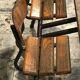 Vintage double school desk