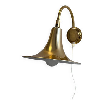 Vintage wall lamp brass