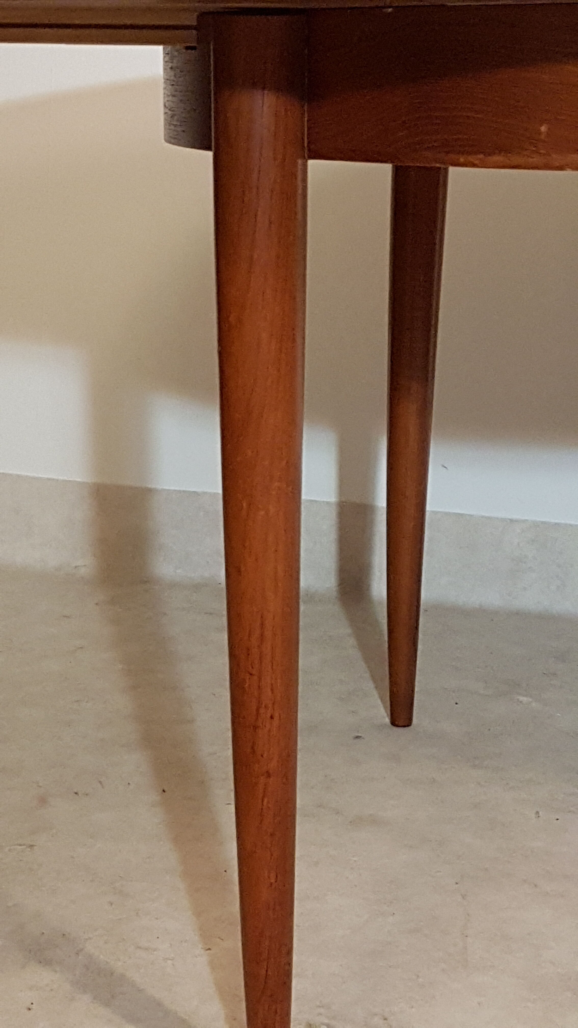 Scandinavian dining table from the 60's