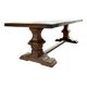 Table monastère en bois ancien - Spirito 200 par 100 cm