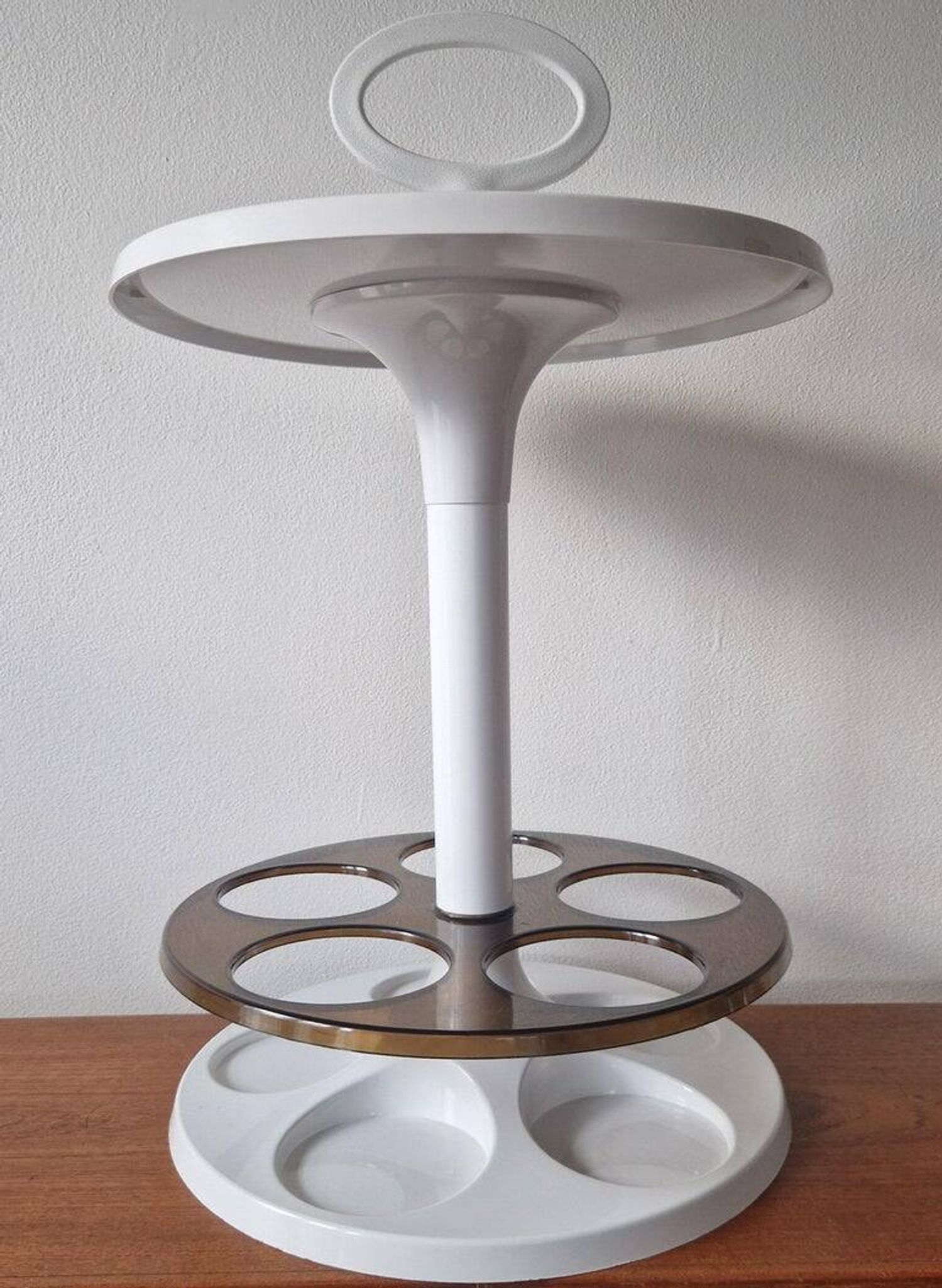 Midcentury Bottle Stand Flair, design Marc Held, Netherlands, 1970s