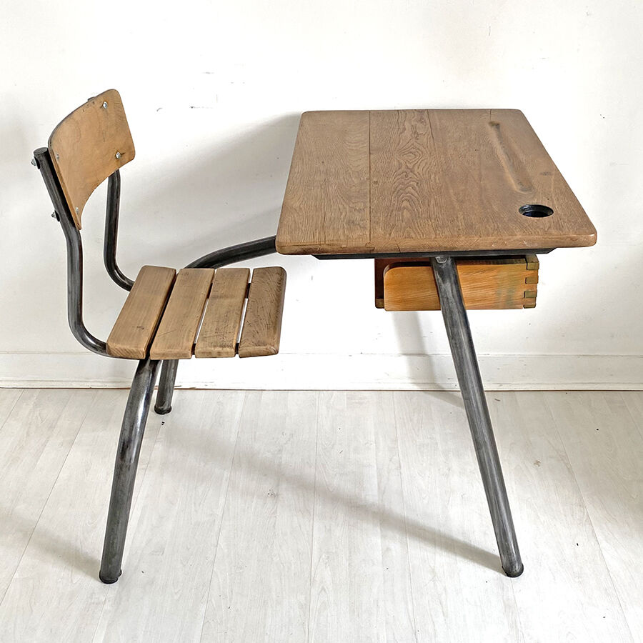 50's vintage school desk