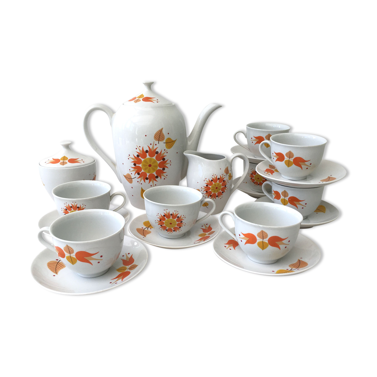 1970 vintage Italian coffee service