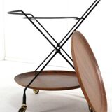 Paul Nagel for JIE Gantofte trolley - mid century design