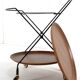 Paul Nagel for JIE Gantofte trolley - mid century design