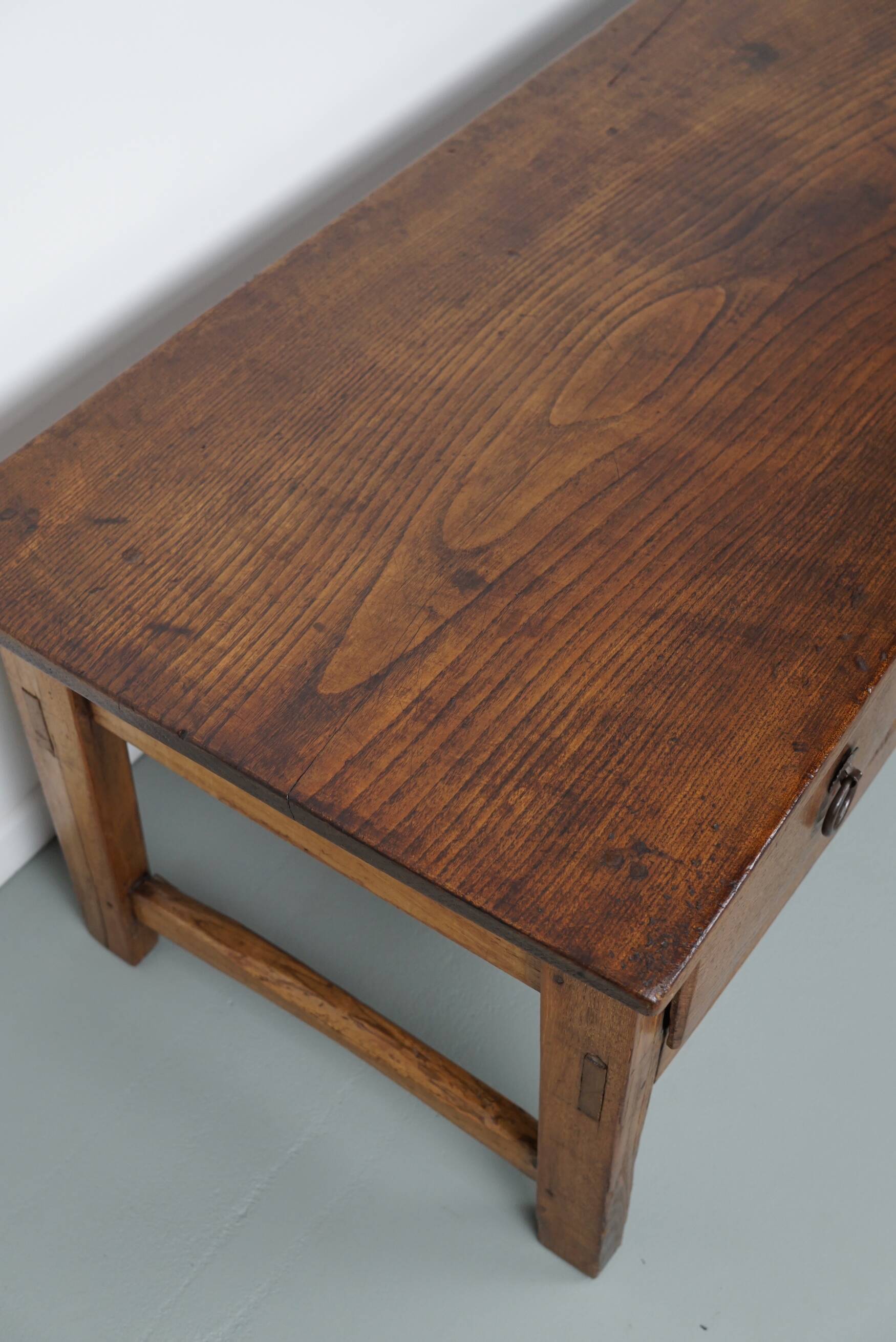 Spanish 18th Century Farmhouse Rustic Chestnut Coffee Table