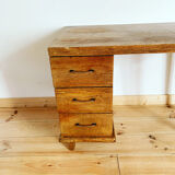 Asymmetrical vintage desk
